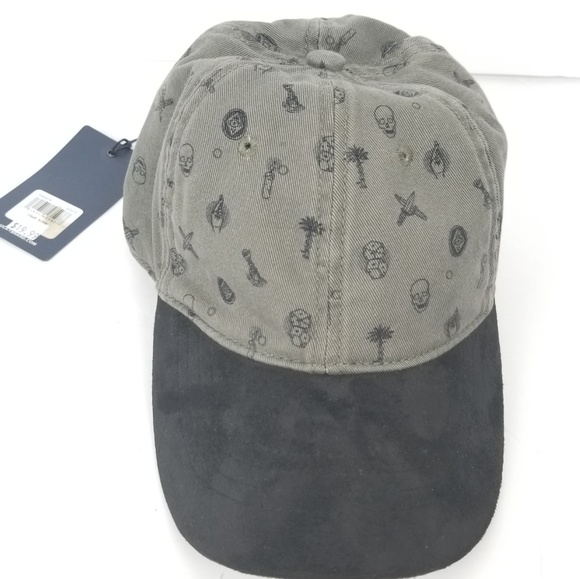 Lucky Brand hat charcoal/black one size adjustable - Picture 2 of 6